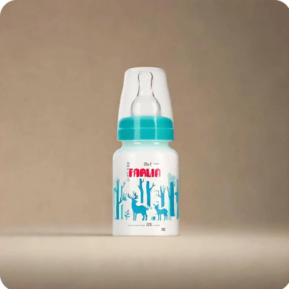 Newborn Baby Glass Feeding Bottle 2oz 60cc