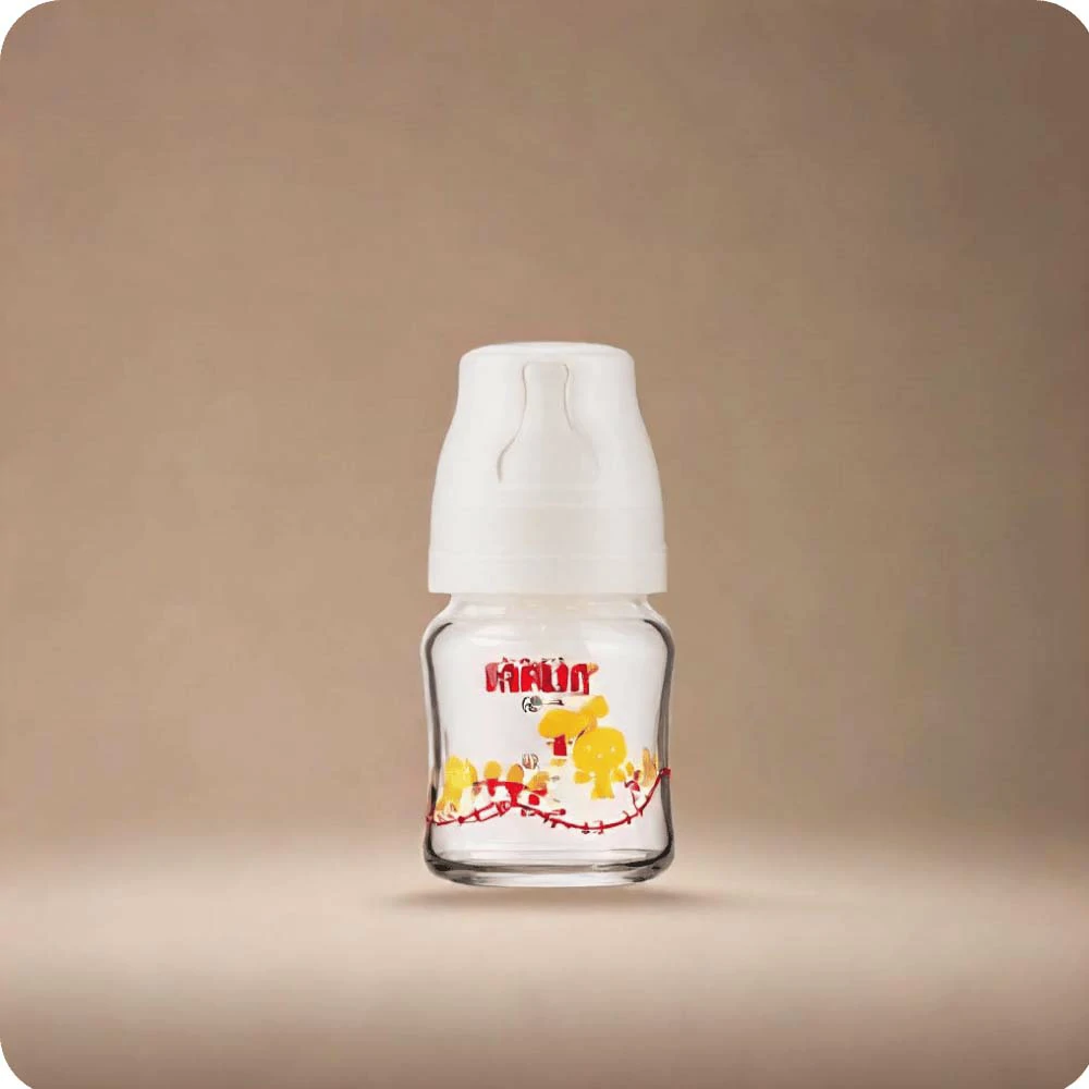 Wide Neck Glass Bottle 120 Ml