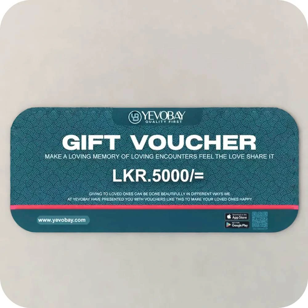 5000 Gift Voucher | YEVOBAY Sri Lanka