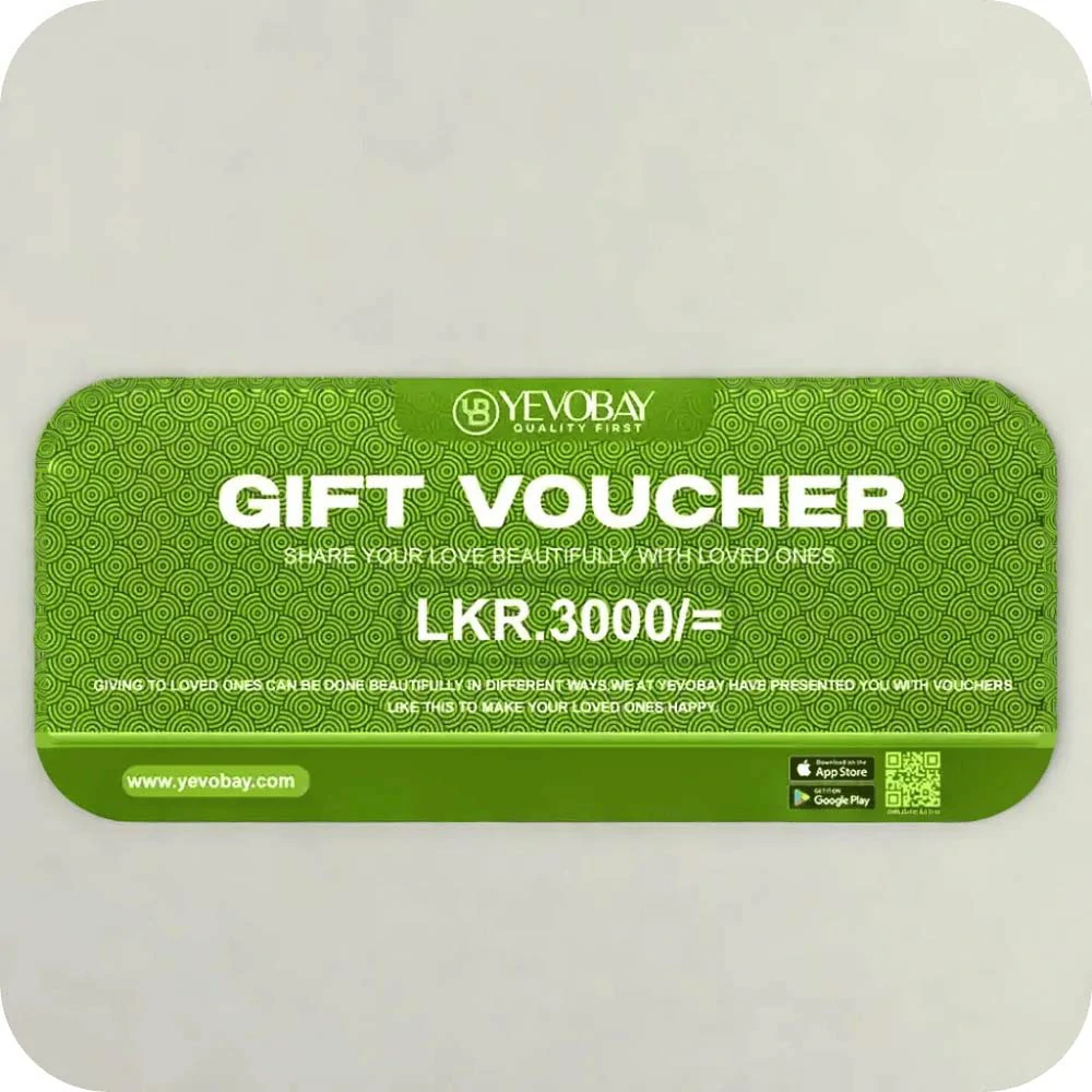 3000 Gift Voucher | YEVOBAY Sri Lanka