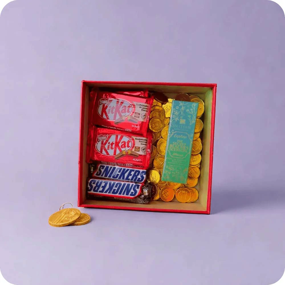 Sweet Choco Gift Box with Spa Ceylon Perfume | yevobay.com Sri Lanka